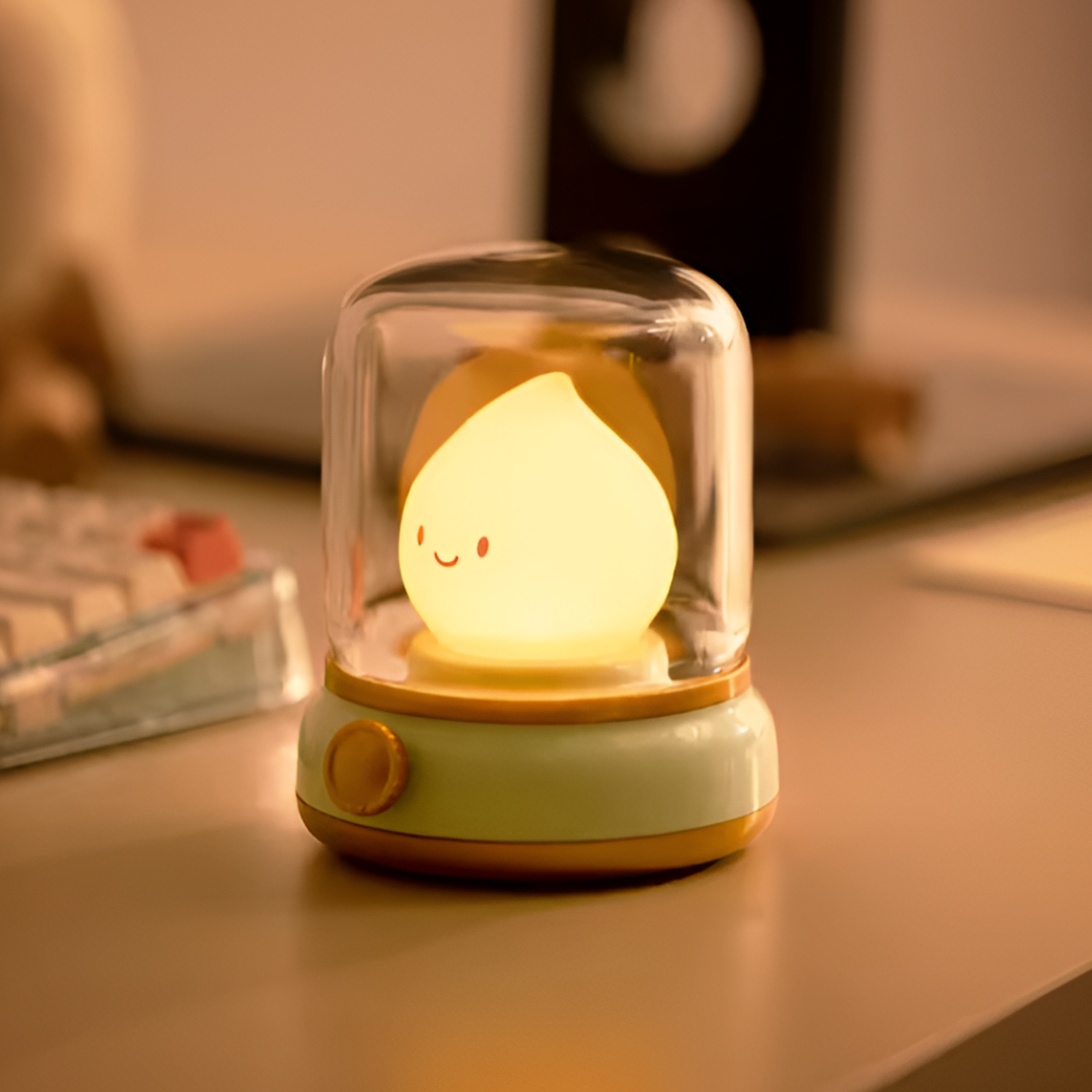 Lámpara de luz cálida