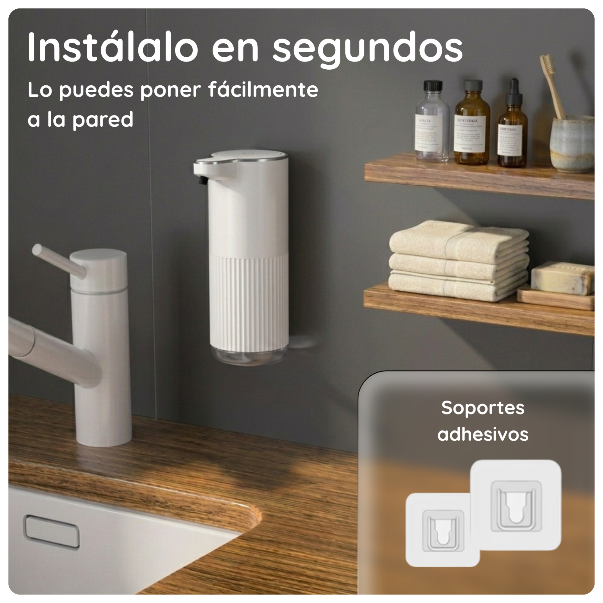 Dispensador de jabón automático