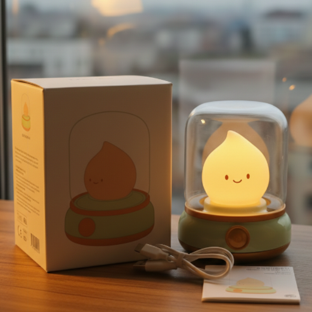 Lámpara de luz cálida