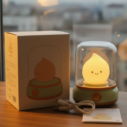 Lámpara de luz cálida