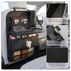 Organizador de coche con mesita plegable