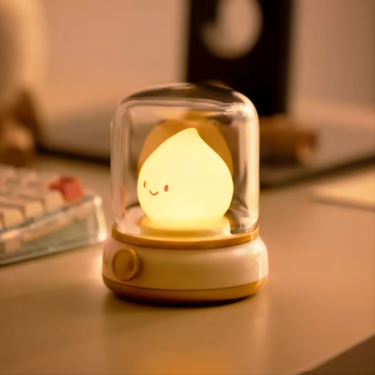 Lámpara de luz cálida